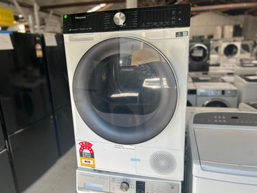 Factory second Hisense 8kg Heat Pump Dryer Model: HDFS80HE Front